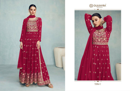7206C Nayra Vol 6 Gulkayra Designer Readymade Suits