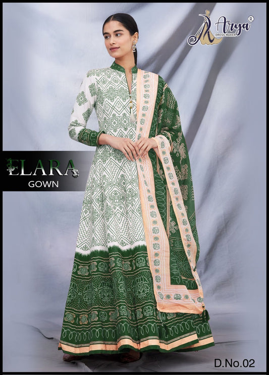 02 Elara Adm Gown Dupatta Set