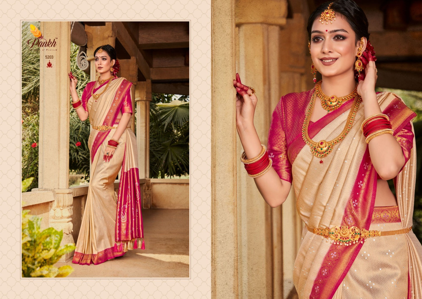 5203 Virasat Vol 1 Pankh Sarees