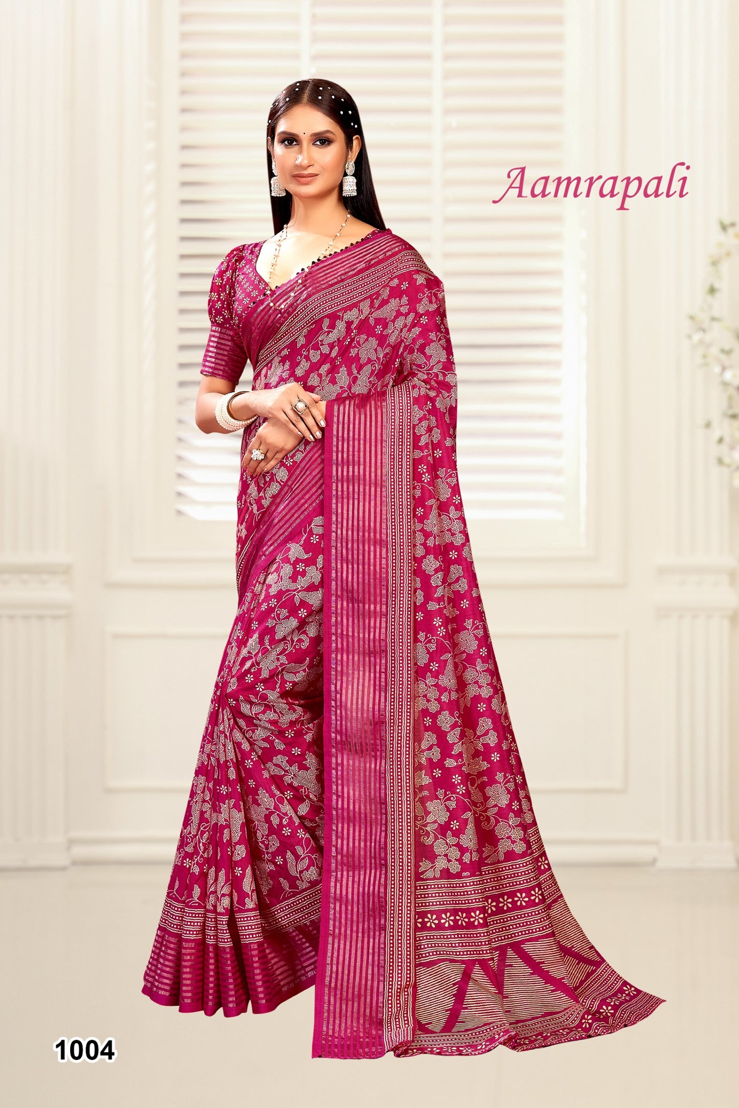 1004 Aamrapali Mahamani Creation Sarees