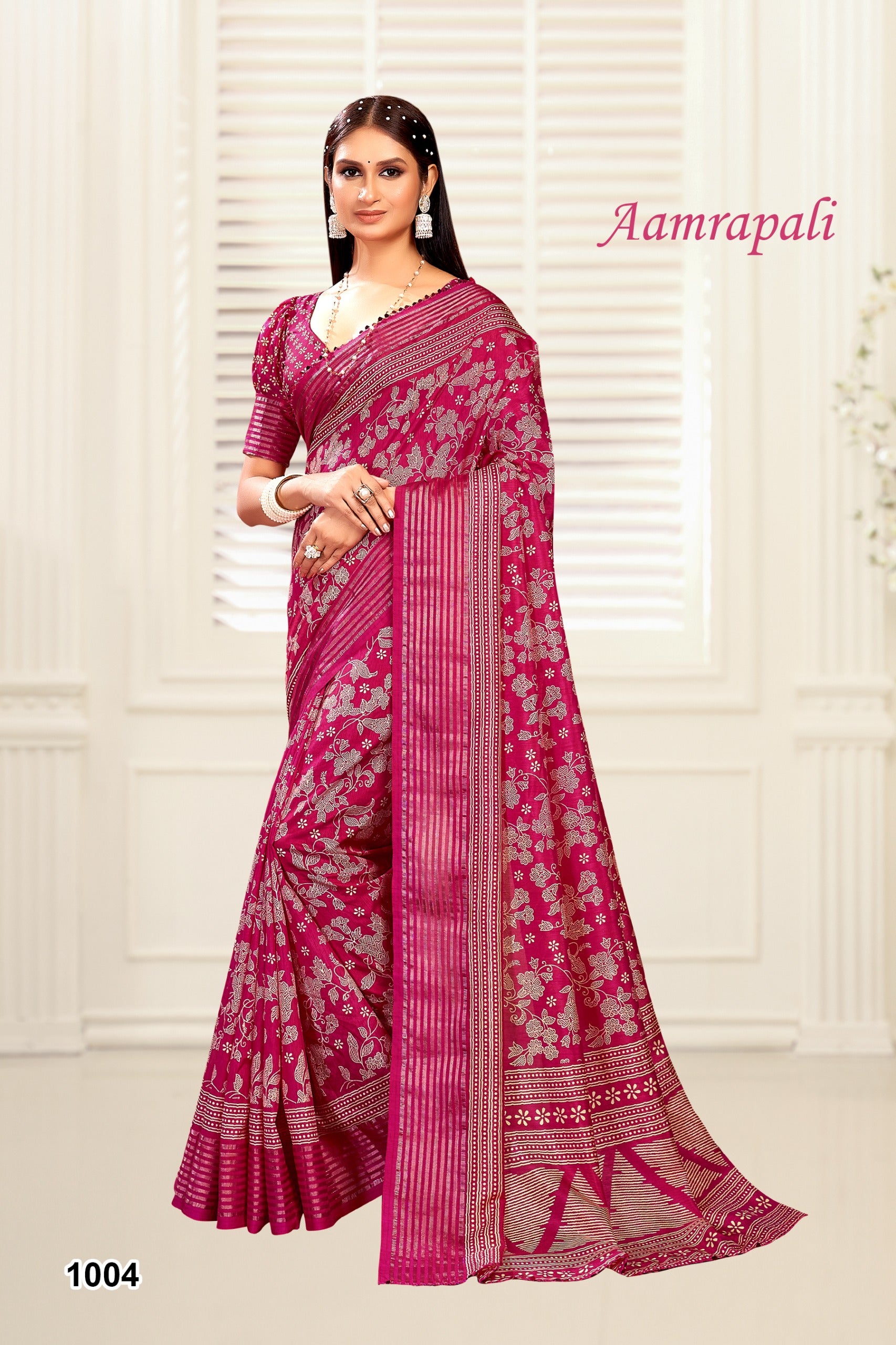 1004 Aamrapali Mahamani Creation Sarees