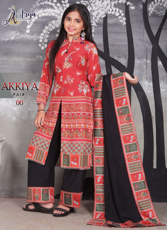 06 Akkiya Adm Girls Readymade Suit