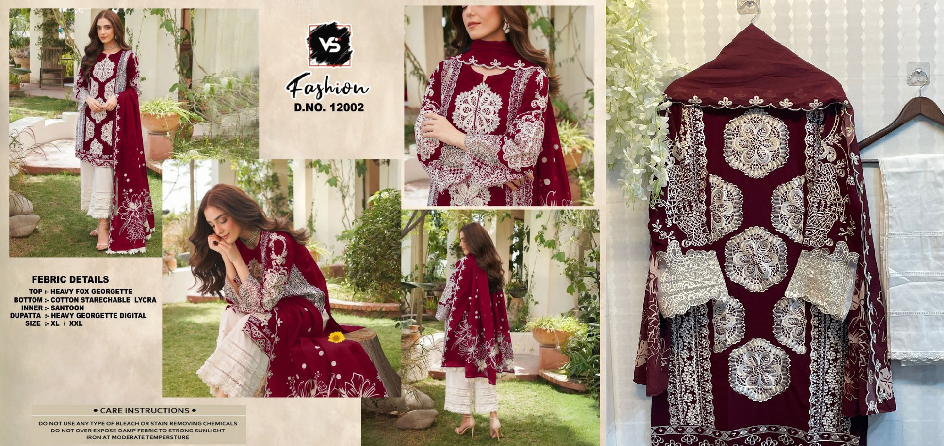 12002 Vs Fashion Pakistani Readymade Suits