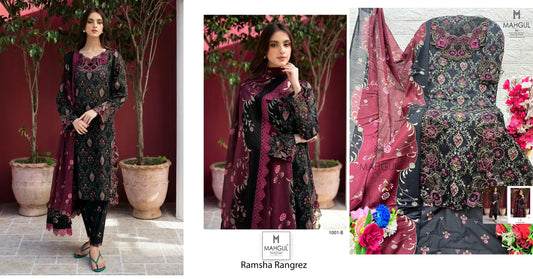 1001B Ramsha Rangrez Mahgul Pakistani Salwar Suits