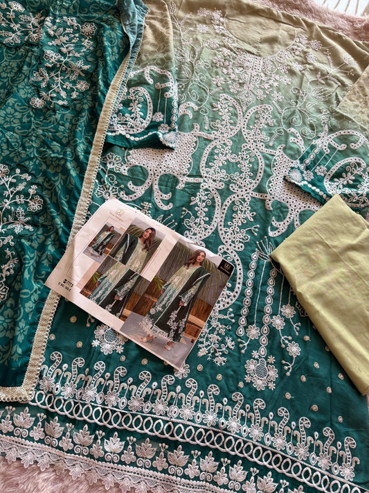 542C Ziaaz Designs Cotton Pakistani Salwar Suits