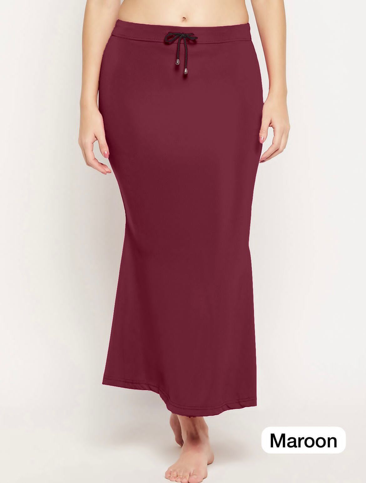 Fish Tail Maroon Qubo Petticoat