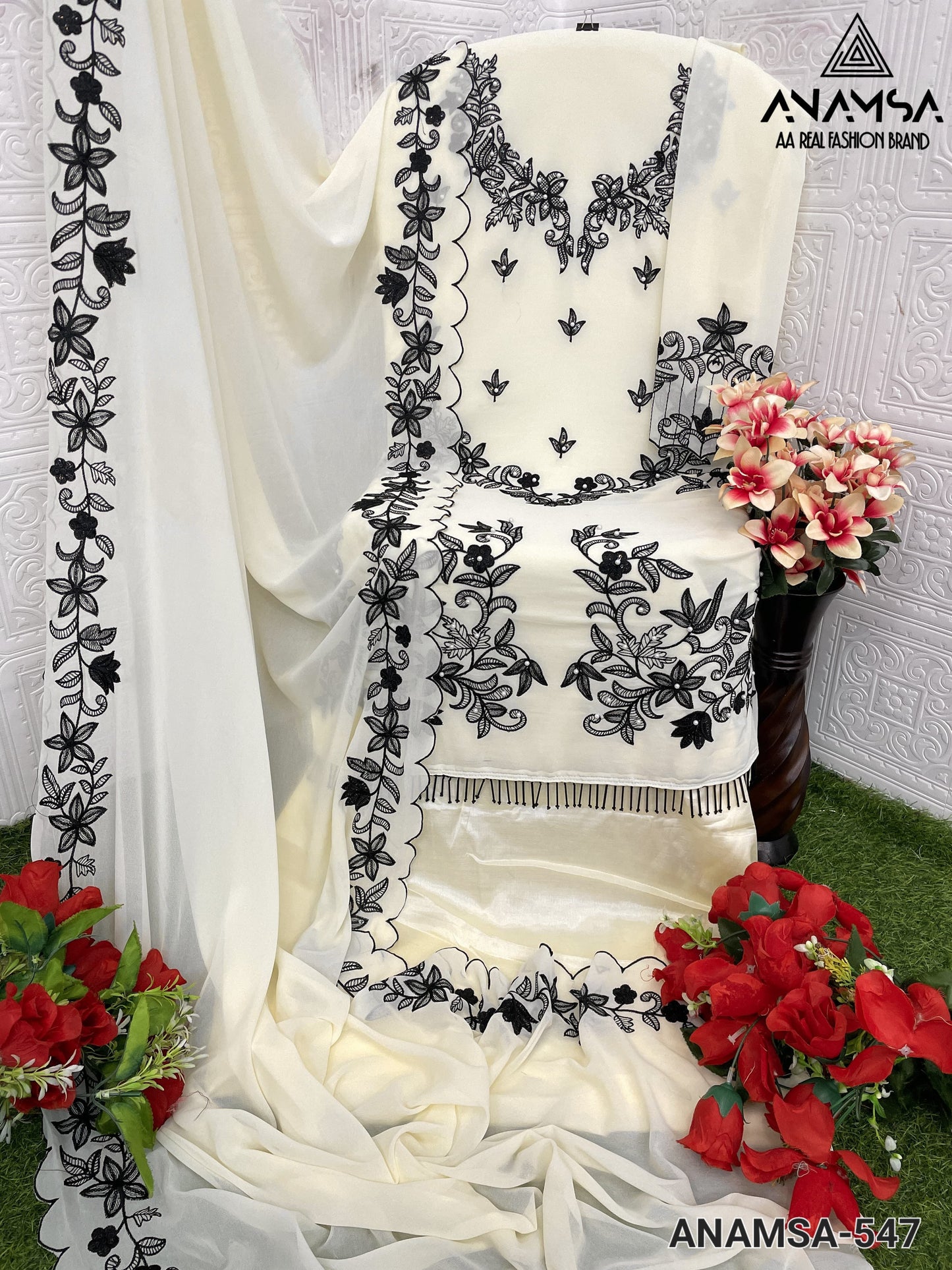 547 Anamsa Sequence Work Pakistani Salwar Suits
