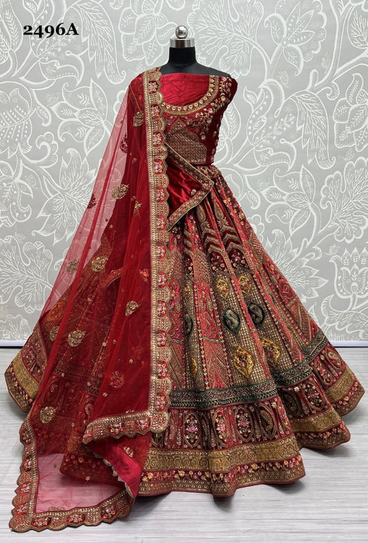 2496A Anjani Art Lehenga Choli