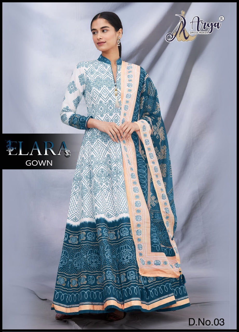 03 Elara Adm Gown Dupatta Set