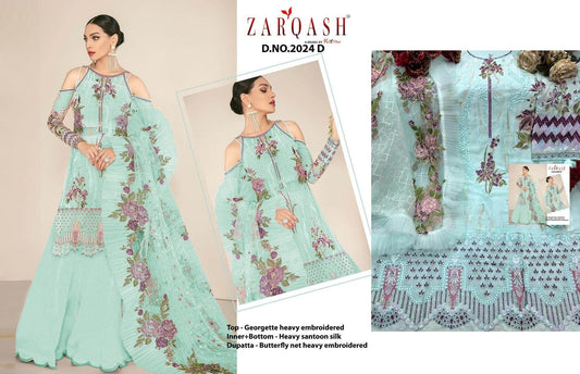 2024D Zarqash Pakistani Salwar Suits