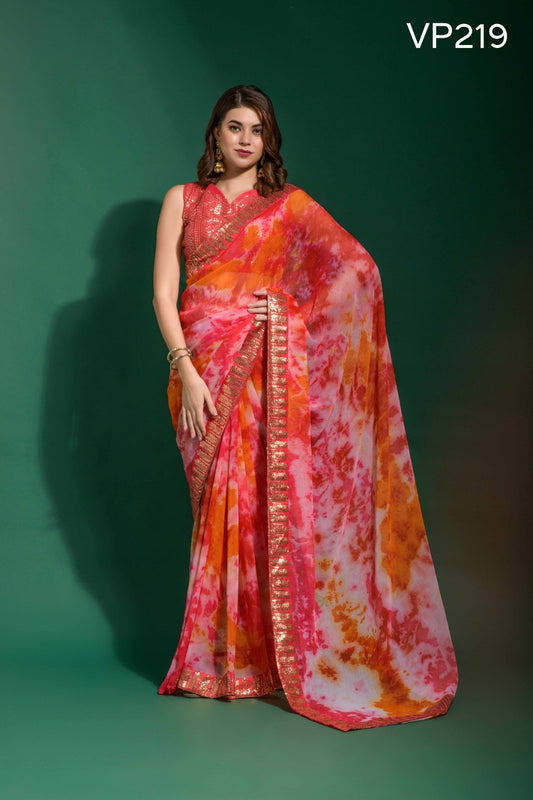 219 Mansuri Prizam Fashion Berry Sarees
