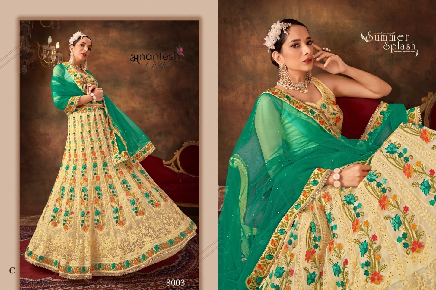 8003 Queen Vol 1 Anantesh Lehenga Choli