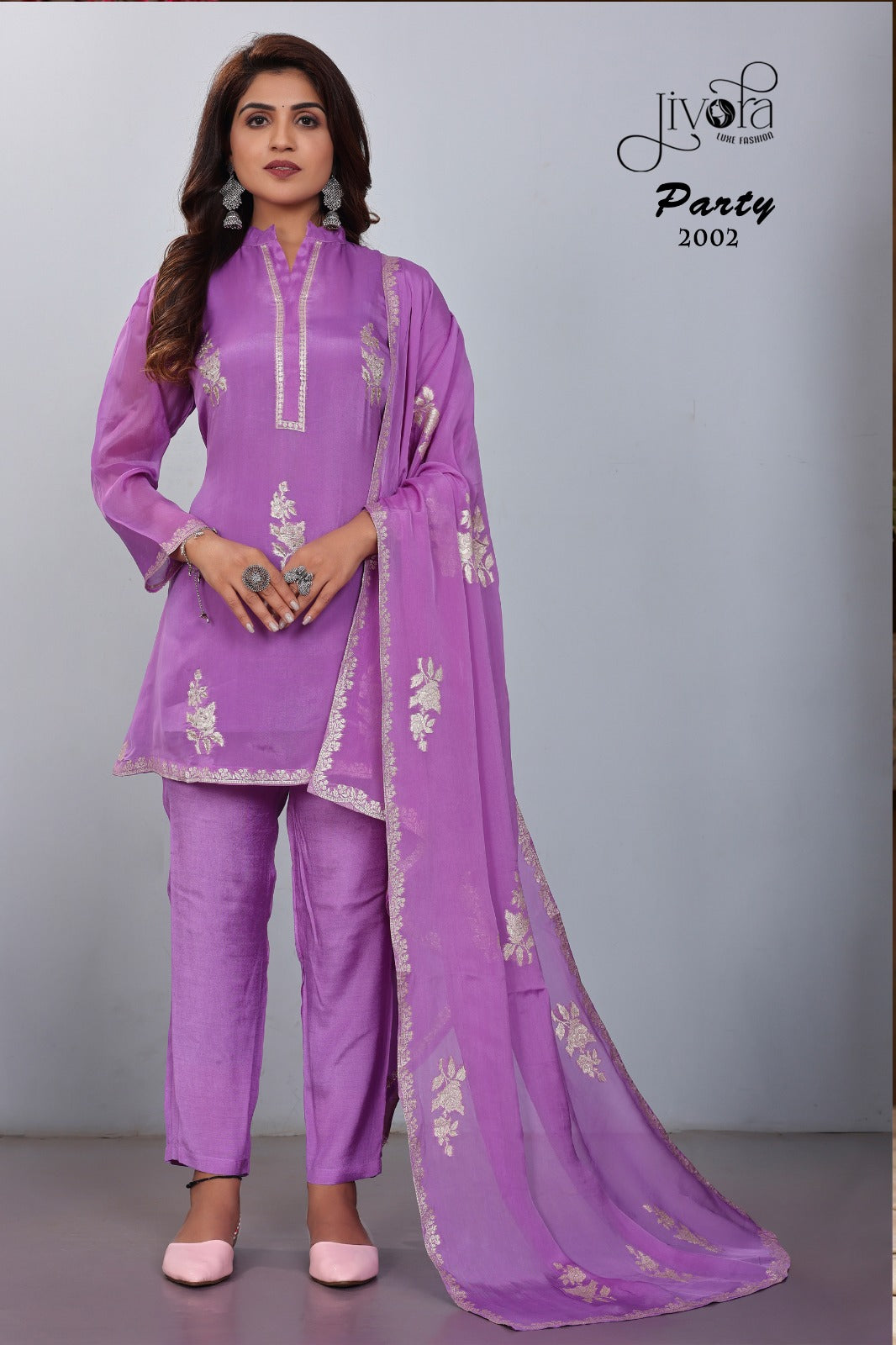 2002 Party Jivora Readymade Suits