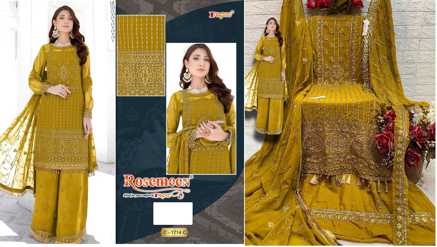 1714C Fepic Pakistani Salwar Suits