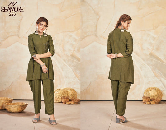 226 Ramdut Vol 2 Seamore Co Ord Set