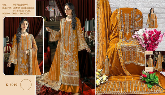 5019 Shree Fabs Pakistani Salwar Suits