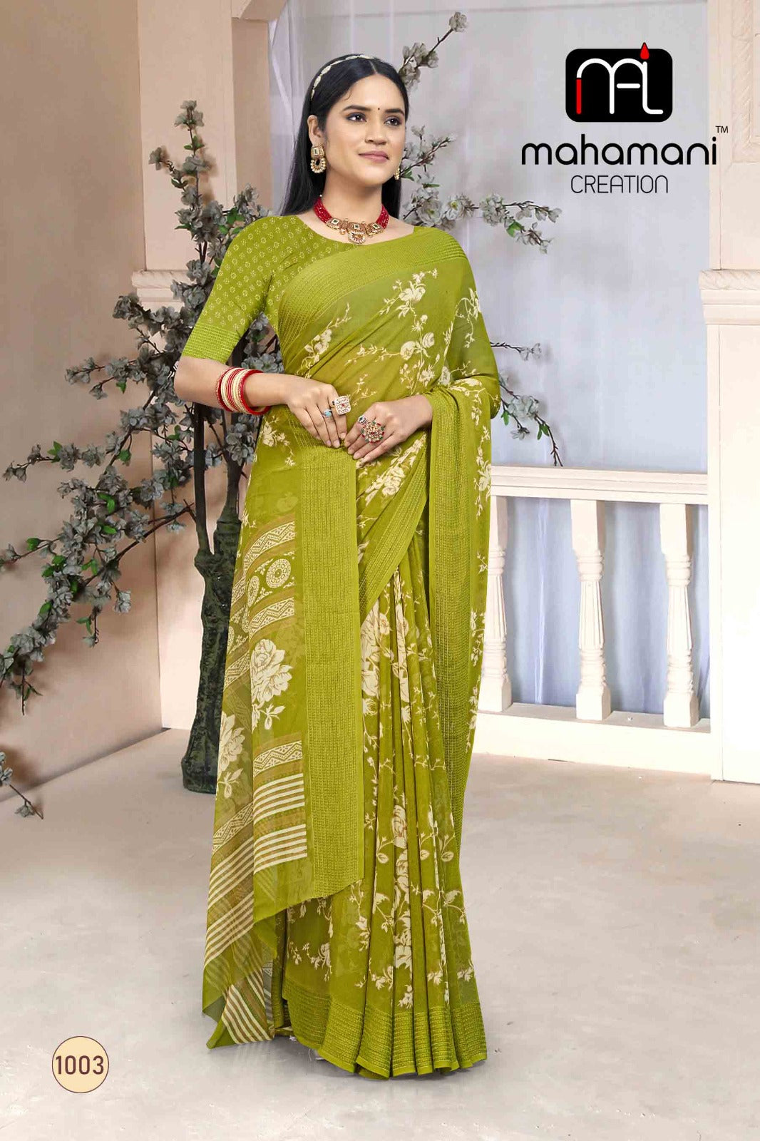 1003 Jaya Vol 1 Mahamani Creation Sarees