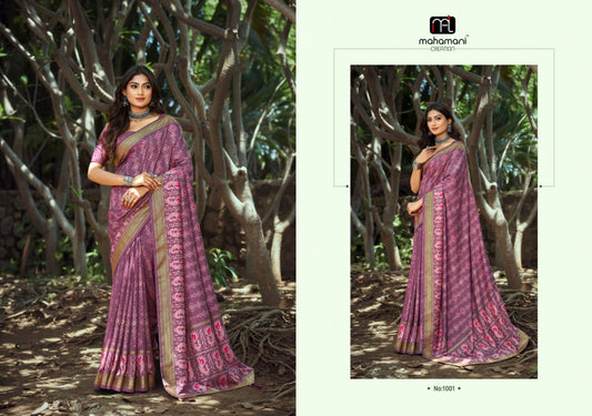 1001 Devika Mahamani Creation Sarees