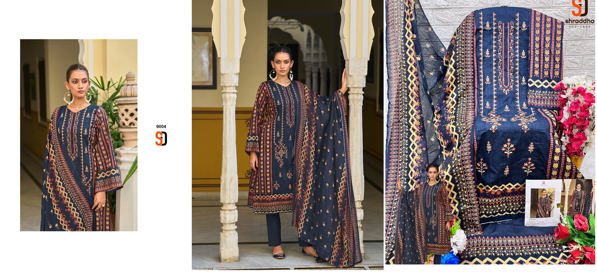 9004 Shraddha Designer Pakistani Salwar Suits