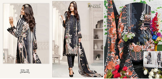 106 Hazzel Pakistani Salwar Suits
