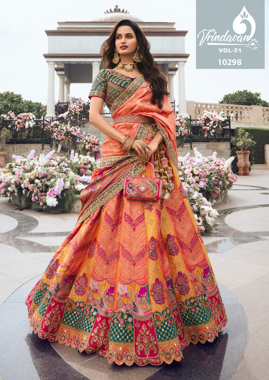 10298 Vrindavan Vol 51 Royal Lehenga Choli