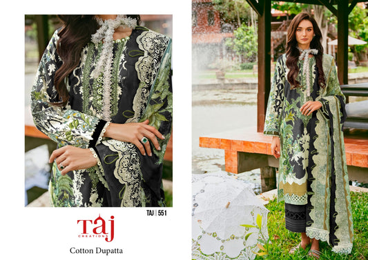 551 Taj Creations Embroidery Pakistani Salwar Suits