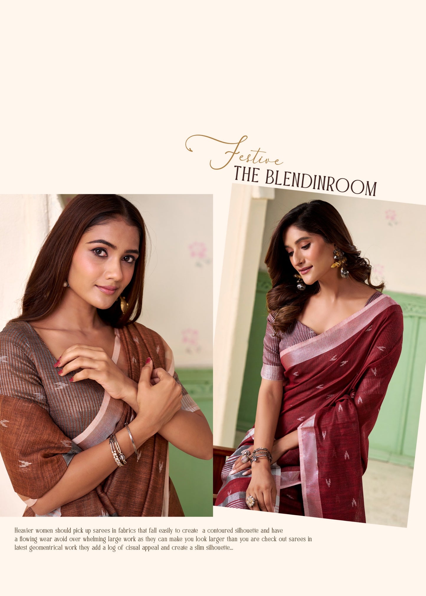 556 Khyati Rajpath Linen Silk Sarees