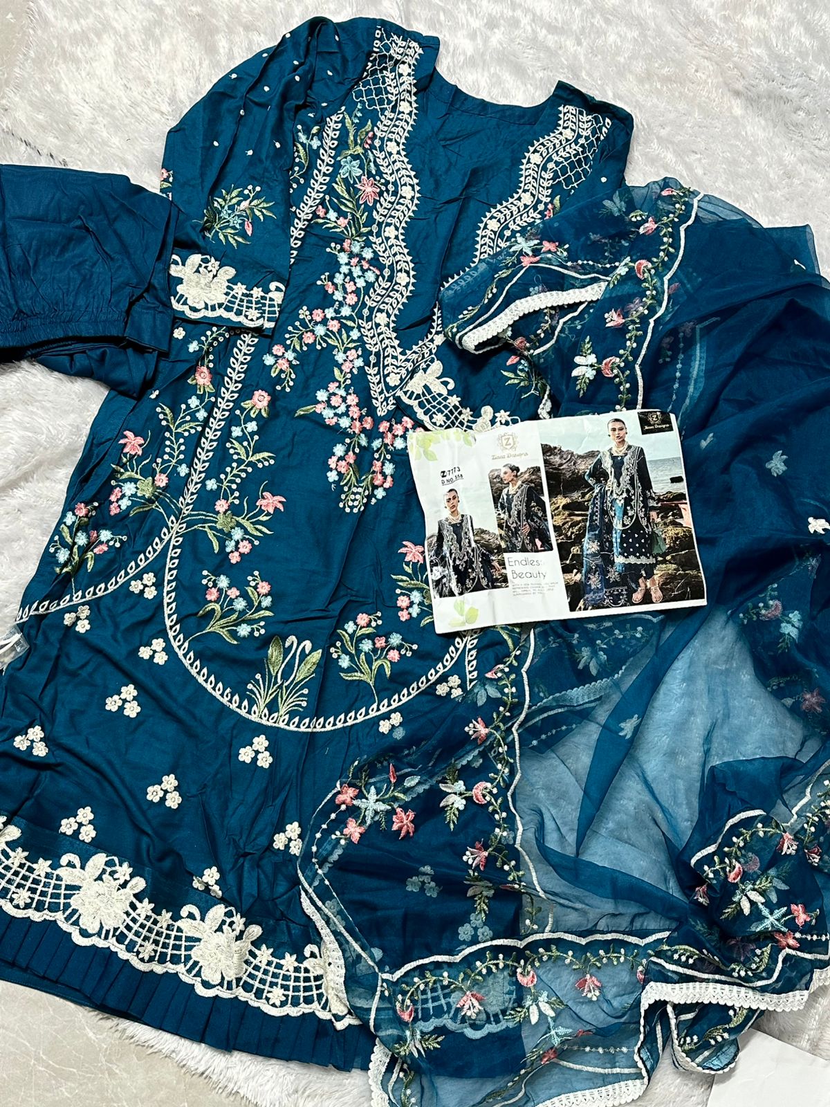 558 Ziaaz Designs Rayon Pakistani Salwar Suits