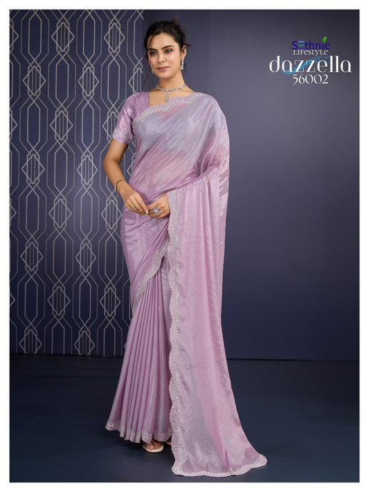 56002 Dazzella Sethnic Georgette Sarees
