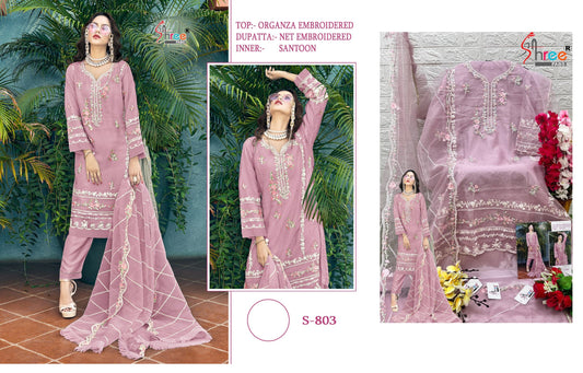 S-803 Shree Fabs Pakistani Salwar Suits