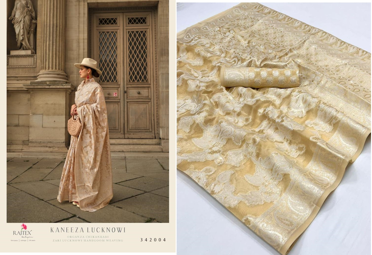 342004 Kaneeza Rajtex Sarees