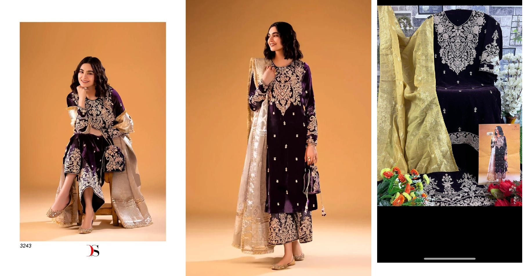 3243 Deepsy Pakistani Salwar Suits