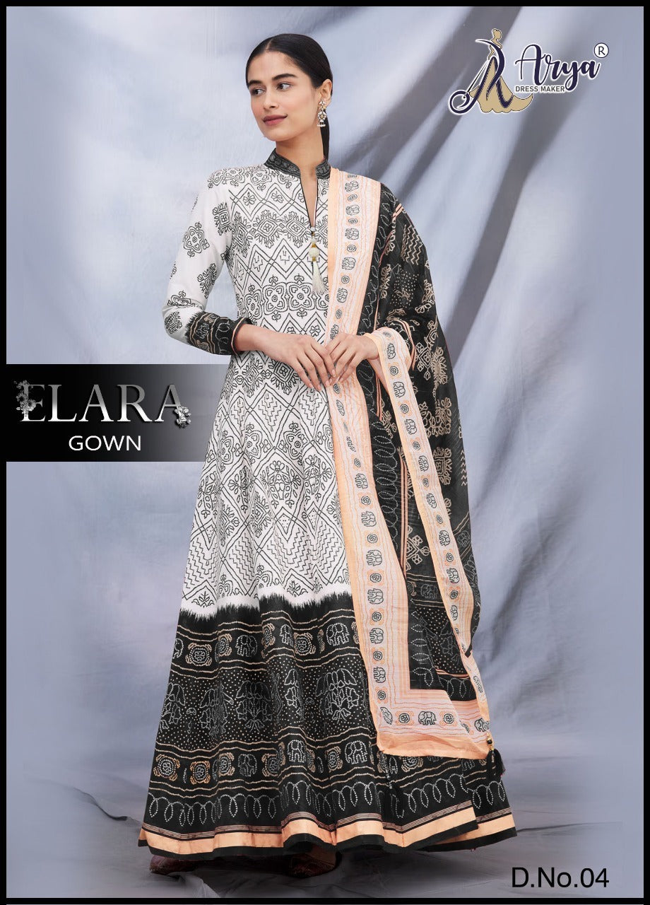 04 Elara Adm Gown Dupatta Set