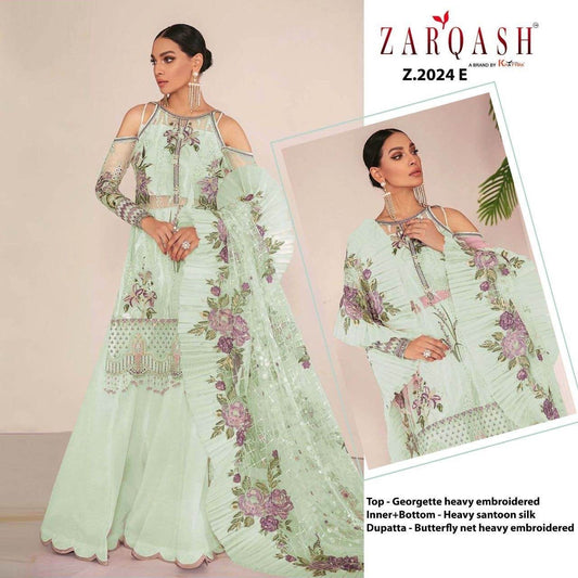 2024E Zarqash Pakistani Salwar Suits
