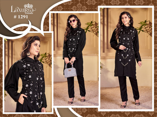 1291 Laxuria Trendz Co Ord Set