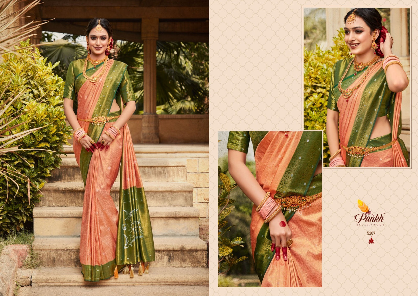 5207 Virasat Vol 1 Pankh Sarees