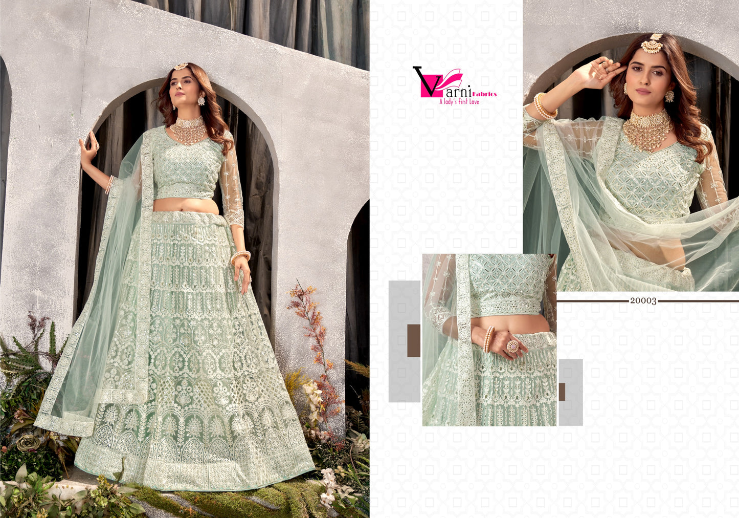 20003 Ishani Varni Fabrics Lehenga Choli