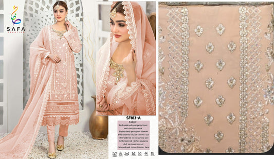 813A Safa Creation Pakistani Salwar Suits