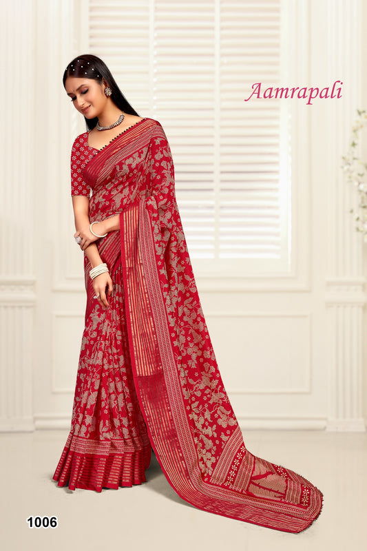 1006 Aamrapali Mahamani Creation Sarees