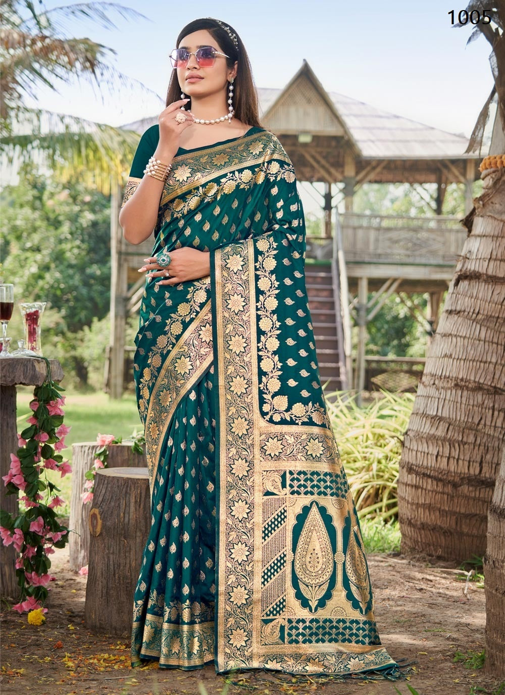 1005 Pranchal Bunawat Sarees