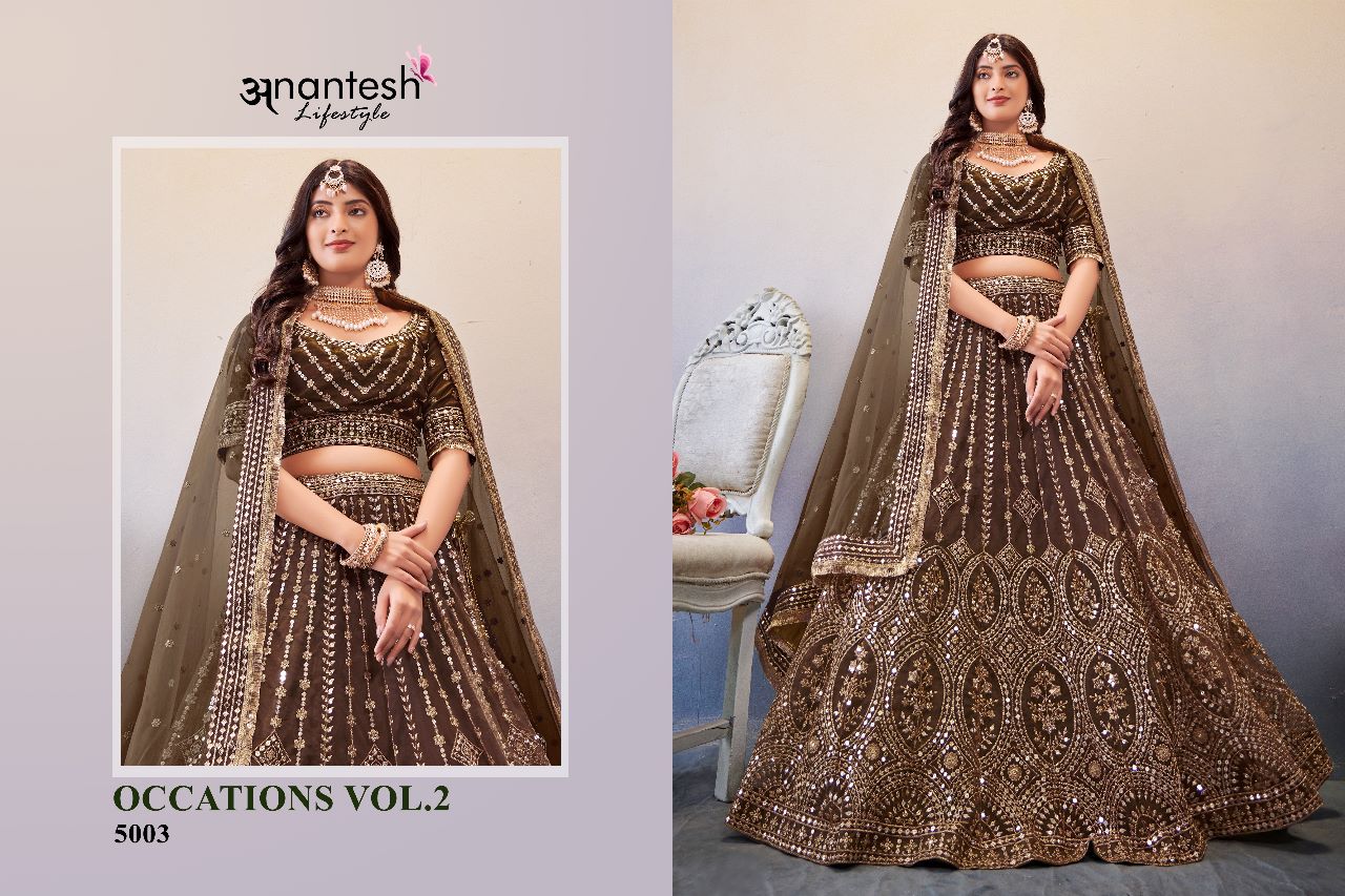 5003 Occations Vol 2 Anantesh Lehenga Choli