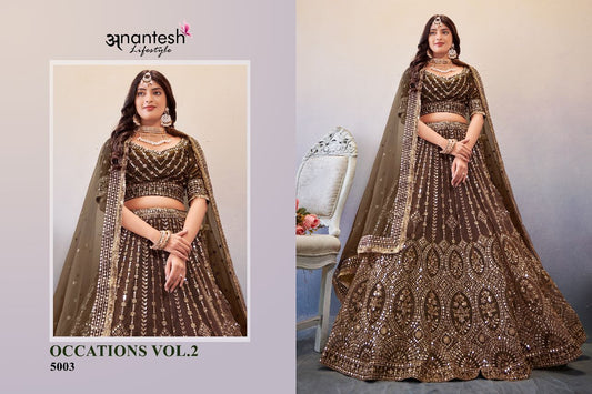 5003 Occations Vol 2 Anantesh Lehenga Choli