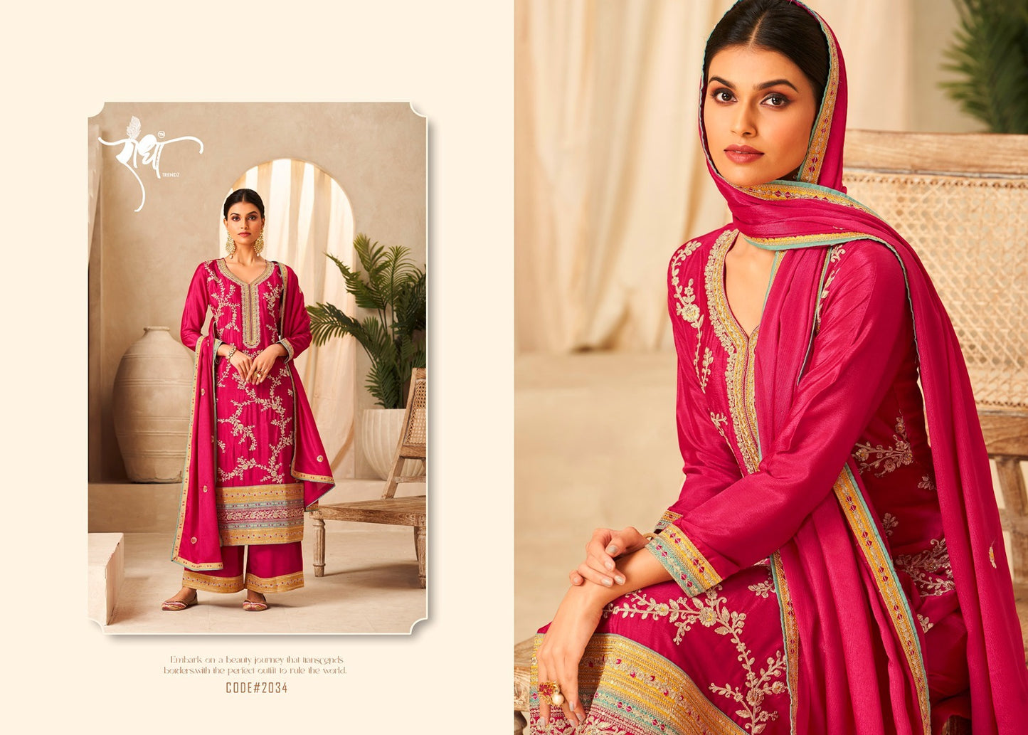 2034 Amaya Radha Readymade Suits