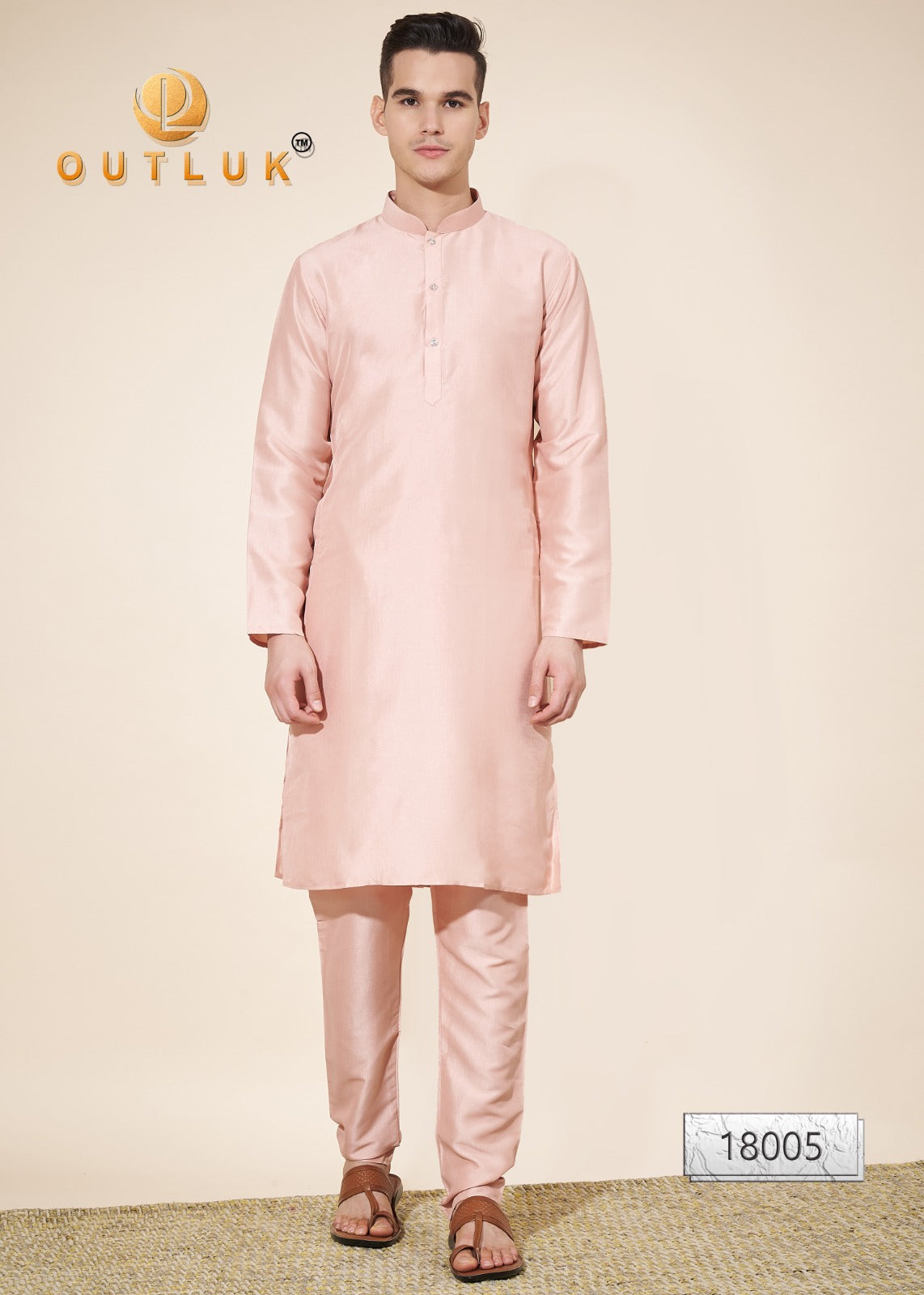 18005 Wedding Collection Vol 18 Outluk Mens Kurta Pyjama