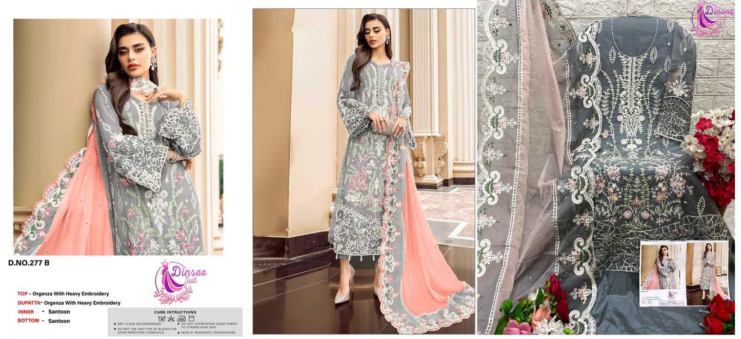 277B Dinsaa Suit Pakistani Salwar Suits