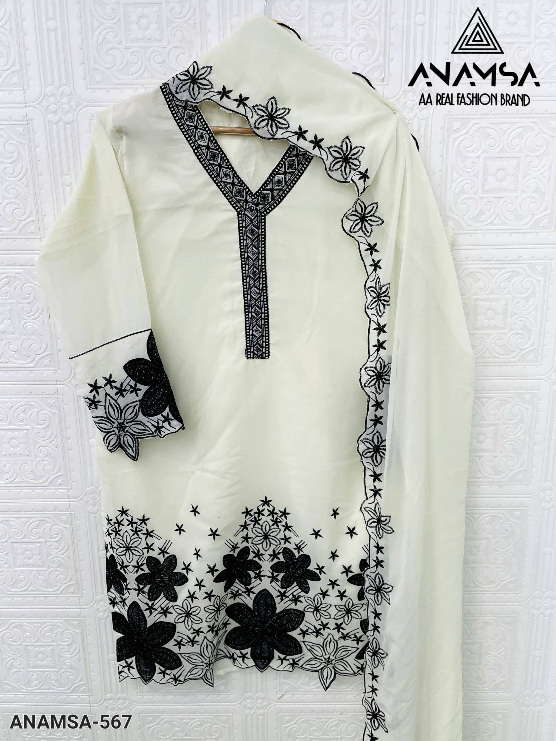 567 Anamsa Embroidered Pakistani Readymade Suits