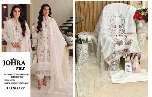 Jt 127 Johra Tex Pakistani Salwar Suits