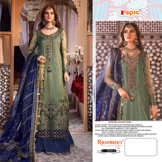 C-1553-C Rosemeen Fepic Pakistani Salwar Suits