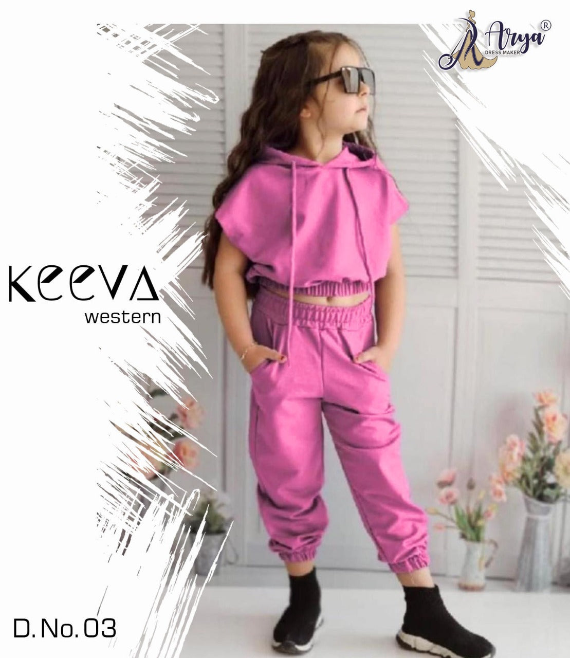 03 Keeva Adm Girls Western Dress