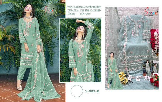 S-803-B Shree Fabs Pakistani Salwar Suits